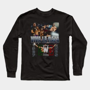 Eddie Guerrero lWo Viva La Raza Long Sleeve T-Shirt